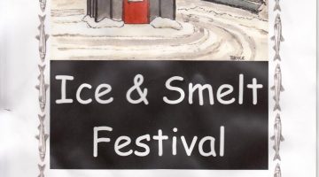 ice and smelt festival poster.