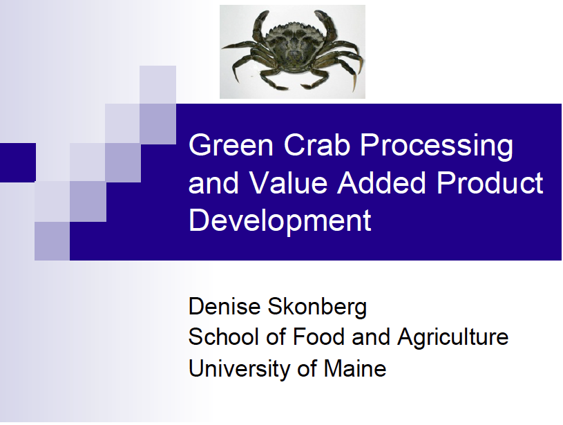 Denise Skonberg presentation