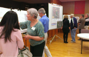 at the charrette meeting