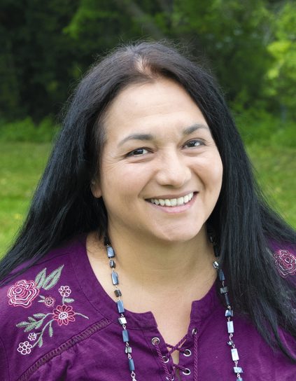 outdoor headshot of Kathy Villarreal