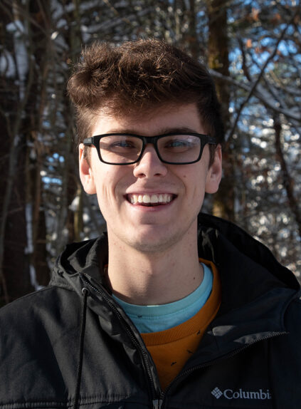 Outdoor portrait of Ben LaFreniere