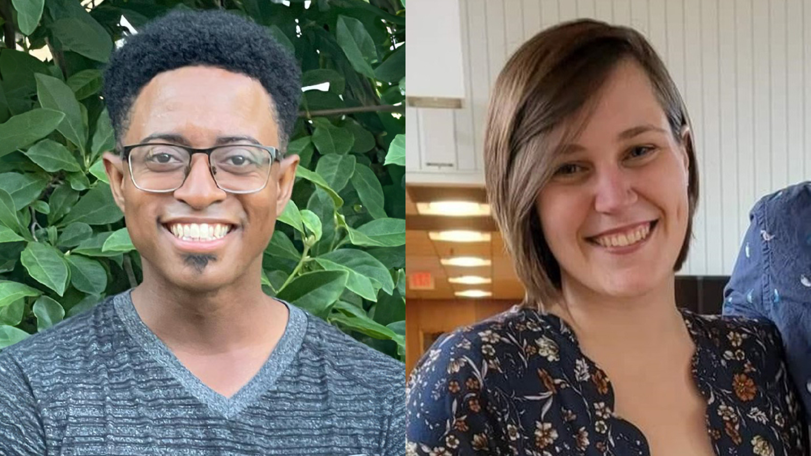 Ajani Bakari and Logan Kline.